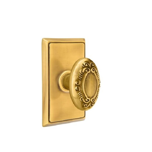 Emtek US7 French Antique Brass Dummy 8521V 8521V US7 - main